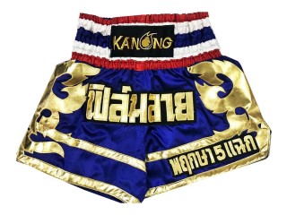 Short  de Boxe Thai Personnalisé : KNSCUST-1098